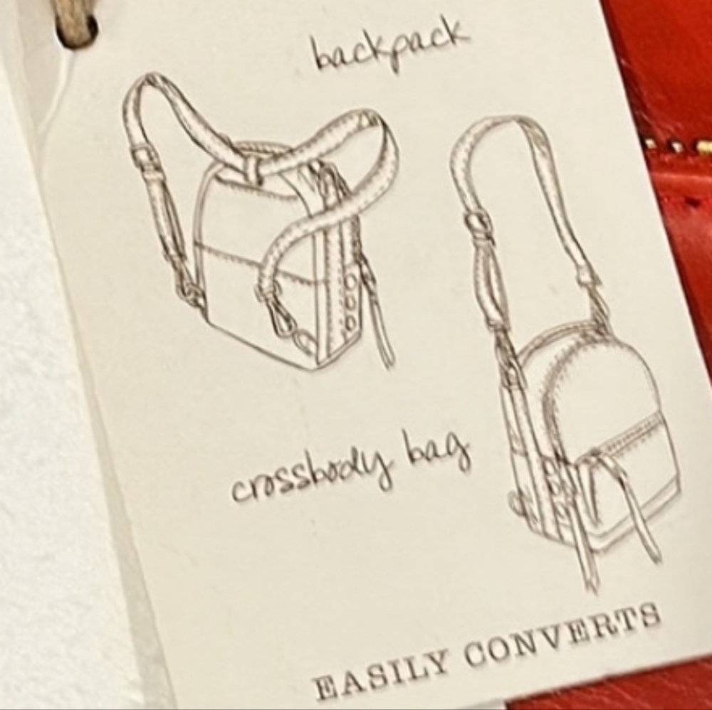 Hobo Leather Green Mini Backpack - image 3